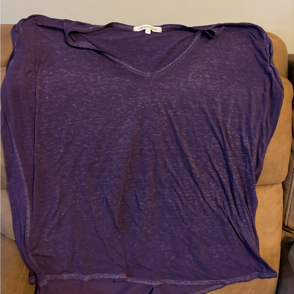 Foreign exchange women’s tshirt, large